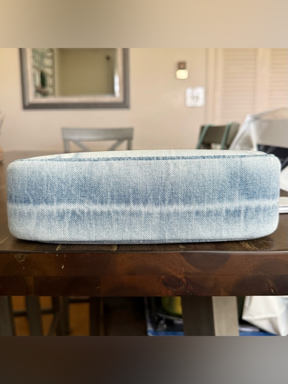 Coach Teri Shoulder Bag in Loved Denim NWT (no charms) - Picture 4 of 7